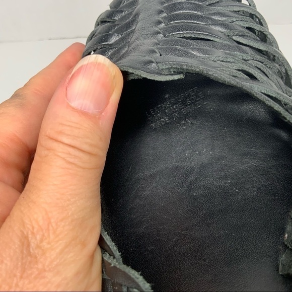 MICHAEL Michael Kors leather wedge sandals. - Picture 10 of 11